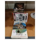 Italy dvd set and music cd lot