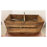 Sunkist Oranges California Fruit Growers Box