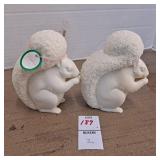 Department 56 Large Easter Squirrel figurine (2)