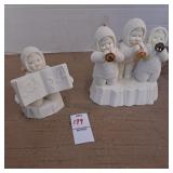 Snowbabies- winter celebration Three Tiny