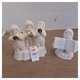 Snowbabies- winter celebration Three Tiny