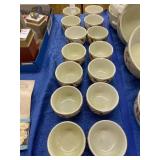 vintage Hall China Company "Autumn Leaf" pattern,