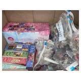 Variety of puzzles- box lot
