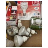 Variety of lightbulbs- box lot
