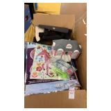 Box of Childrenï¿½s Workbooks, Crafts, and School