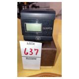 Westinghouse centennial mini quartz clock