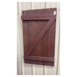 Barn Door Piece Wall Decor 36x21in.