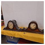 Antique William L. Gilbert Company mantel