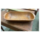 Reproduction Treenware Bowl 21x10 3/4in.