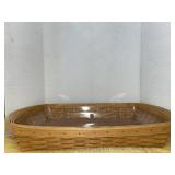 Longaberger Hostess Serve It Up Tray with a