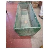 Animal trough 671/2 ï¿½ 25 1/2 ï¿½ 16in. Tall