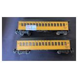 2 American flyer #20 Passenger cars