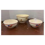 Kitchen Kraft and Pottery Guild Mixing Bowls