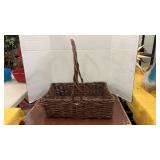 Vintage Woven Wicker Basket