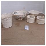 Lenox Serenade bowl.Lenox Merry Lights Angel