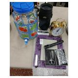 Household lot, Big Ben clock works,flashlight