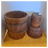 Antique Primitive Round Shaker Style