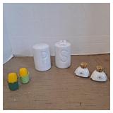 Vintage Ucagco porcelain salt and pepper