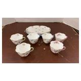 Shelley Teacup and Plate China Set