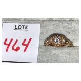 14k/18k 3- diamond ring