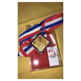 K of C Fourth Degree Color Corps medal ( red