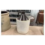 Handled Stoneware Crock Jug 3gal