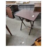 Small folding table