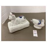 Elizabeth Arden trinket box and scent infuser