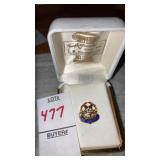 Eastern Star 25 years pin