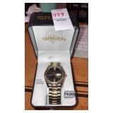 New Gruen mans watch