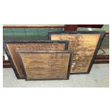Historic Framed Documents & double frame