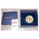 Danbury Mint mens Buffalo nickel ring