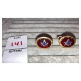 Vintage Masonic cuff links