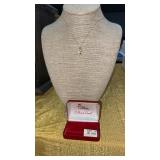 Cultra 14 k cultured pearl necklace