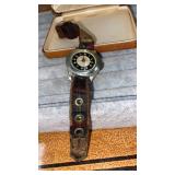 Cimier childï¿½s wristwatch. Anti magnetic. Plaid