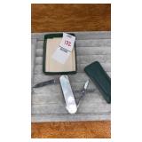 Mother of pearl pocket knife and scissors