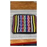 Beaded change purse