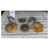 Scarf holders and ring