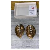 Vintage rhinestone shoe clips