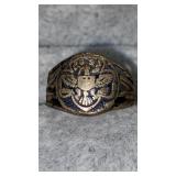 Vintage Childï¿½s Girl Scout sterling ring