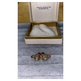 Vintage 10k clip earrings