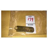 Antique brass tag ï¿½ï¿½ Cloyd C. Ott Holsopple, Pa.