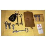 Old skeleton & lock keys