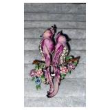 CORO Duette Enamel and Rhinestone pin/Clip