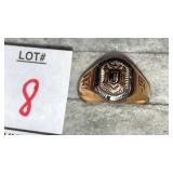 10k gold 1929 Johnstown High School class ring