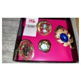 (4) vintage pins - 1 Coro