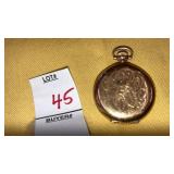 Antique Hampden pocket watch- No crystal