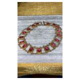 Antique Victorian or Georgian pink collar