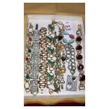 (9) vintage bracelets