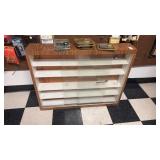 35x28x6 Wooden Display Cabinet